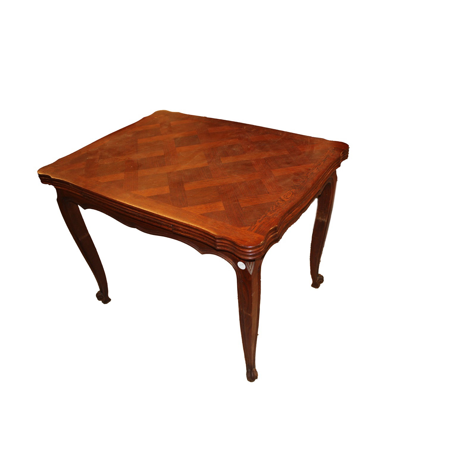 Pequena Mesa Provençal Retangular Extensível em Cerejeira